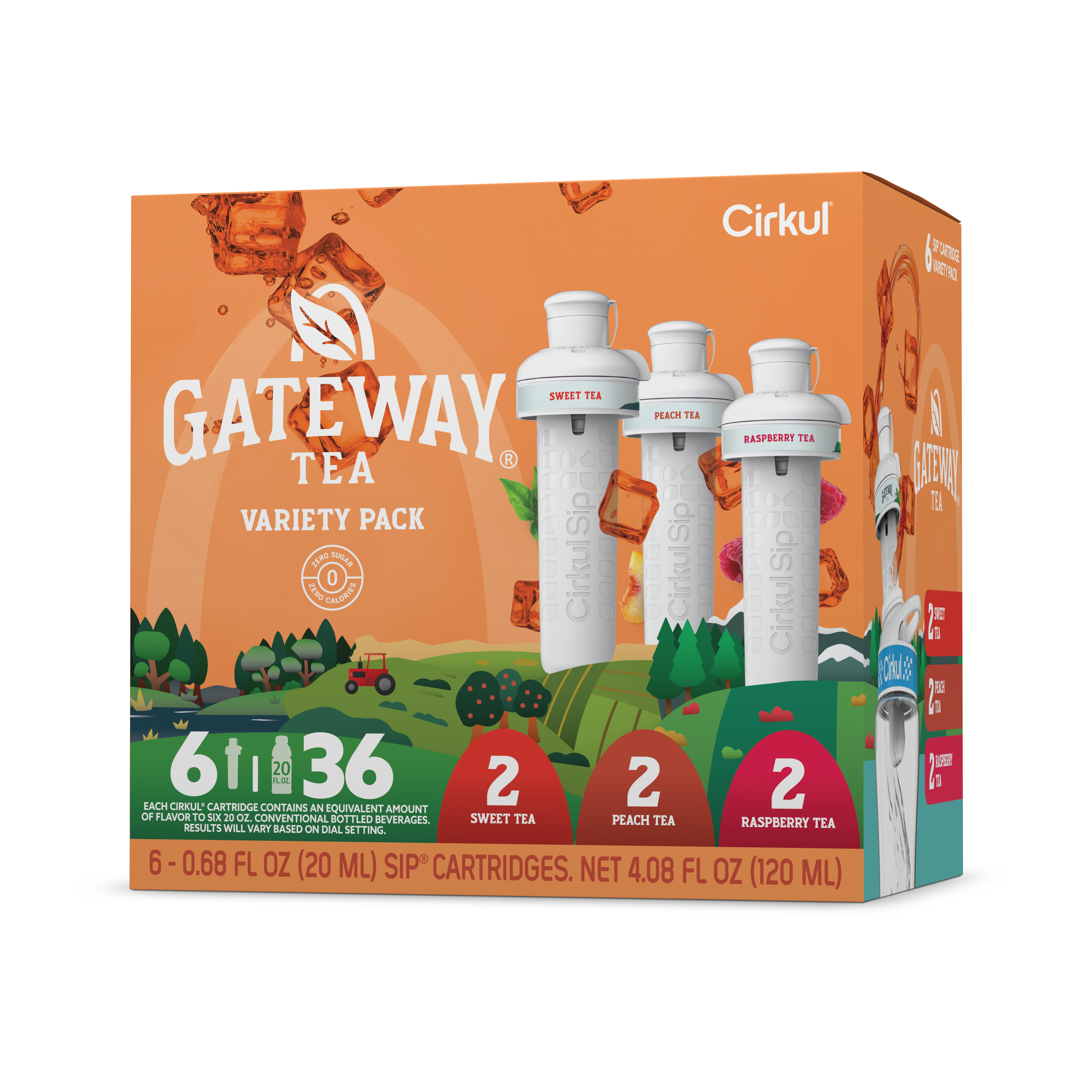 Gateway Tea® 6-Pack Variety Pack