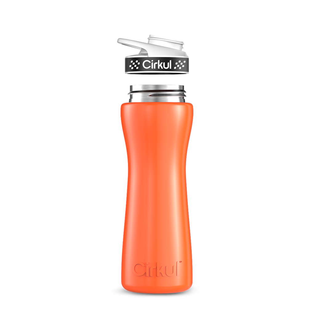 22oz. Stainless Steel Bottle & Comfort Grip Lid